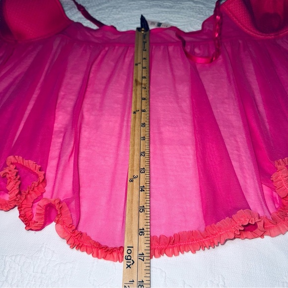 NEW $48 Victoria's Secret Sexy Little Things 36B Cover Up Slip Nightie Chemise - Picture 3 of 12